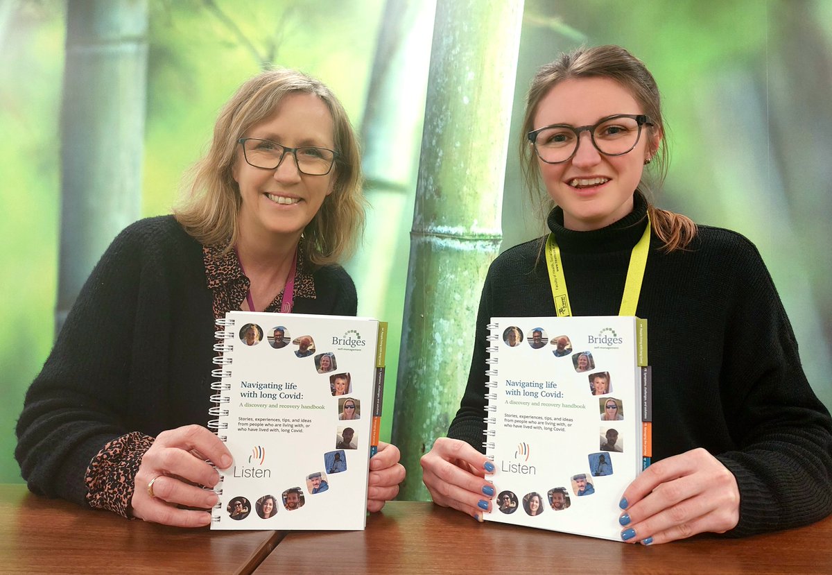 Kingston Health, Science, Social Care & Education (@kuhssce) on Twitter photo Many congratulations to <a href="/JonesFio/">Fiona Jones</a> and <a href="/fiona_leggat/">Fiona Leggat</a> on the publication of their book which aims to support people with long covid in the <a href="/TheLISTENproj/">The LISTEN project</a>.
<a href="/KingstonUni/">Kingston University</a> <a href="/StGeorgesUni/">St George's, University of London (1752-2024)</a> <a href="/RESEARCH_KUSGUL/">CAHSCR Kingston University</a> Many congratulations to <a href="/JonesFio/">Fiona Jones</a> and <a href="/fiona_leggat/">Fiona Leggat</a> on the publication of their book which aims to support people with long covid in the <a href="/TheLISTENproj/">The LISTEN project</a>.
<a href="/KingstonUni/">Kingston University</a> <a href="/StGeorgesUni/">St George's, University of London (1752-2024)</a> <a href="/RESEARCH_KUSGUL/">CAHSCR Kingston University</a>