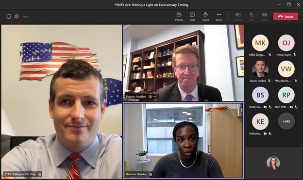 APAadvocates's tweet photo. Thank you to @RepTrey @RepDerekKilmer for your strong bipartisan leadership on the #YIMBYAct and #zoningreform action in Congress.
Planners are fighting with you to change the nation’s zoning status quo https://t.co/RBKR72SaaS