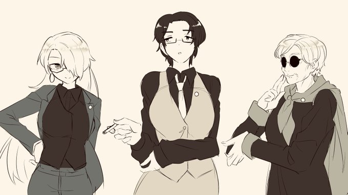 分かりづらかったので3人ずつverも 