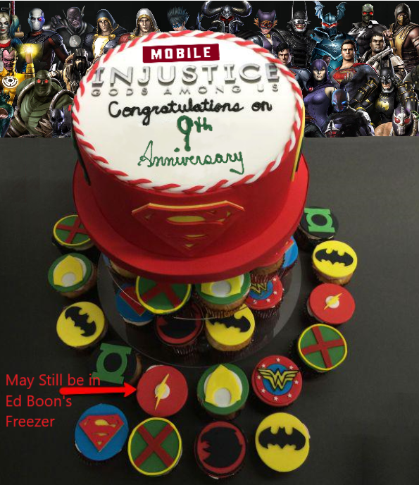 Devlyn16's tweet photo. @noobde @wbgames @InjusticeGame @tylerlansdown Wouldn't want to bother you on the weekend, but big day coming up on Sunday April 3rd. https://t.co/hf4Yn1X4oj