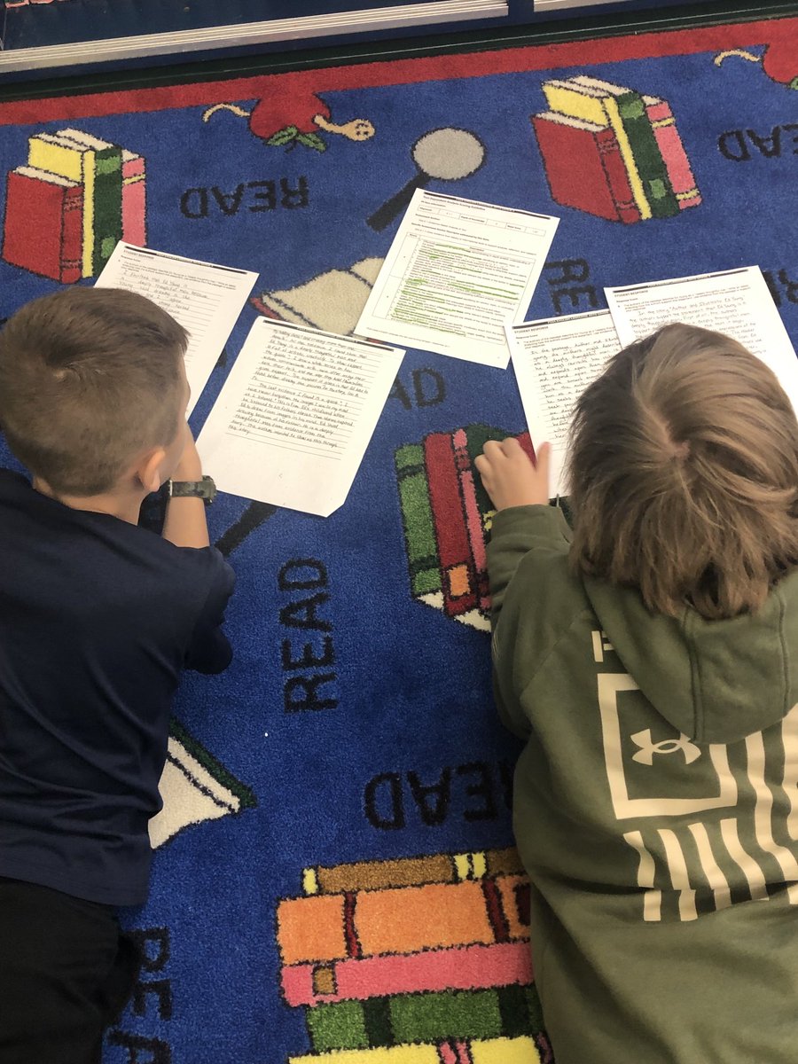Central 4th Graders analyzing sample TDA responses using the Four-Point rubric. Goal— score the writing and use the rubric to support your score. Look at the concentration.
