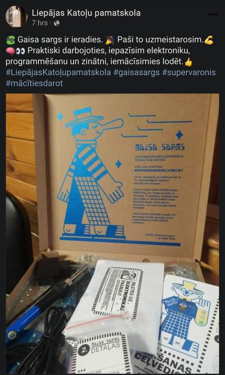 GAISA SARGS Liepājā!