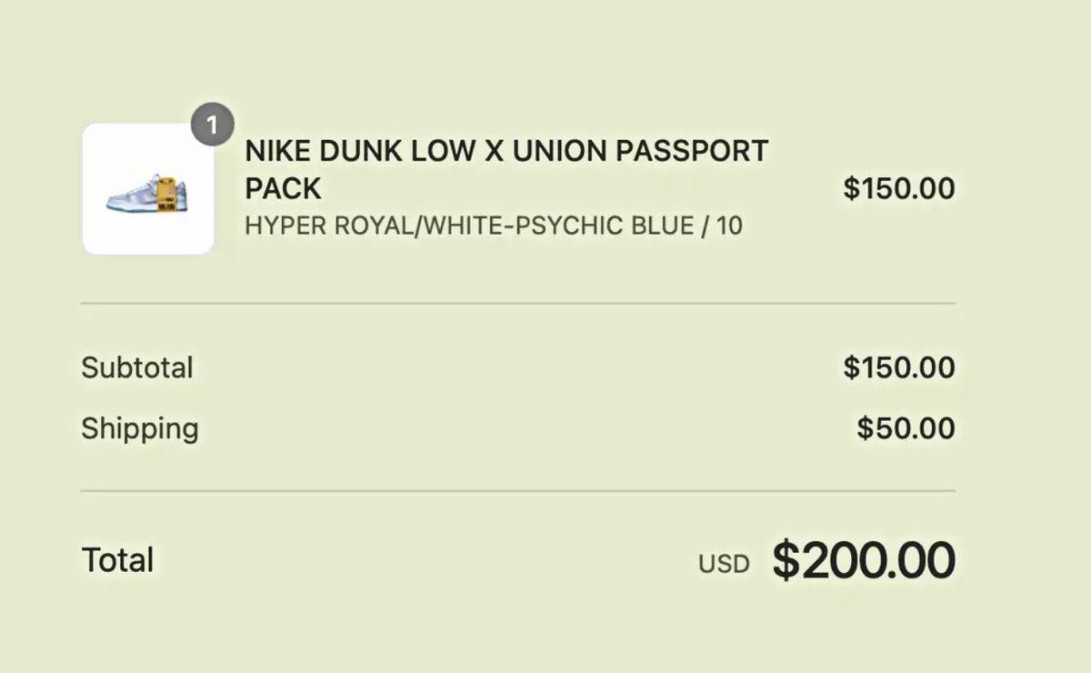 SwiftNotifyUK's tweet photo. Nike Dunk Low Union Passport Pack Argon + Court Purple Just Dropped⚡️

Once Again Our Members Cooked This Limited Release💸

Stop Missing Out Join Today!
https://t.co/N9fnpqcVHK https://t.co/qiB6MF0pO0