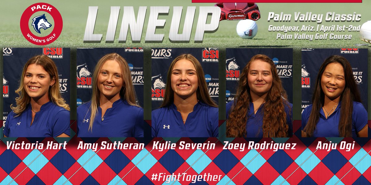 csupwomensgolf's tweet photo. 2022 Mustang Intercollegiate Starting Lineup:

📍Goodyear, AZ
⛳️ Palm Valley Golf Course 
🗓 April 1st-2nd
⏰ 9:30 A.M. Mountain Time https://t.co/uamcAFYQSA