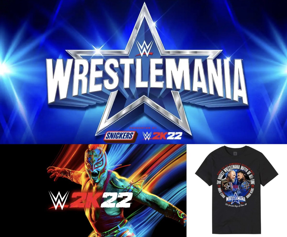 SliceWrestling's tweet photo. Retweet &amp; Follow To Enter For A Chance To Win The Slice Wrestling #WrestleMania Giveaway

1. Retweet This Post
2. Follow @SliceWrestling 
3. Two Winners Selected
4. Winners Announced Immediately Prior To WrestleMania Night One And Two

• WWE 2K22 Video Game
• Any WWE Shirt https://t.co/2fg4UOwLoA