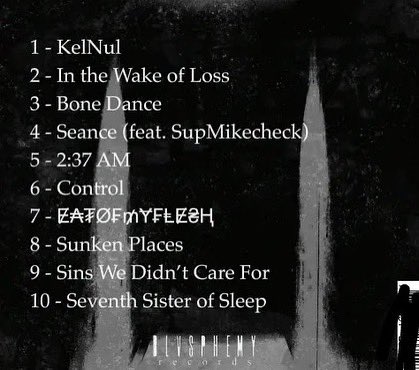 SkullyBlvsphemy's tweet photo. Tomorrow! https://t.co/4jkHQhwQLt π #witchhouse #witchhousemusic #darkmusic #darkelectronic #trapmetal #darktrap #darksynthwave #synthwave #gothicmusic #nugoth #Phoenix #Phoenixmusic #Phoenixgoth #Phoenixaz #Phoenixrave #desertpunk #tracklist #heavybass #heavybeats @cult_child https://t.co/N1x58o6Z3B