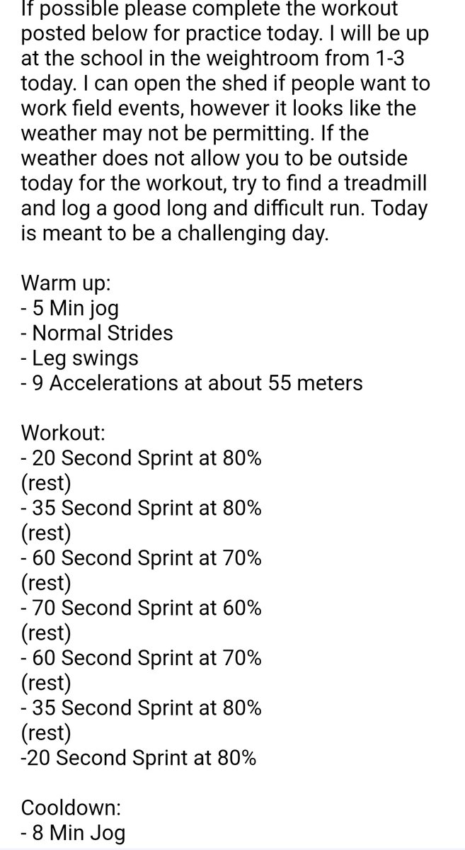 Girls: YOYO Practice 3/31