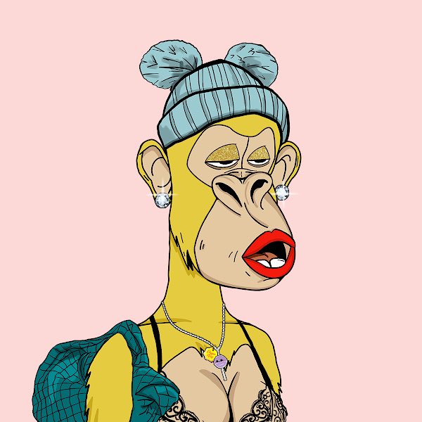 NFT_Nums's tweet photo. Love this one from the collection. Very rare and the ear rings are 🔥 @DApeWives #DAW https://t.co/Pn5HXMjQuj