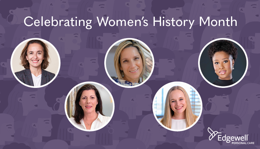 RodRLittle's tweet photo. Throughout #WomensHistoryMonth, #Edgewell recognized the work, accomplishments &amp; perspectives of some of women on our teams, including what WHM means to them. We are lucky to have a such a talented group leading the charge in amplifying voices across our organization! https://t.co/59NRxHOL51