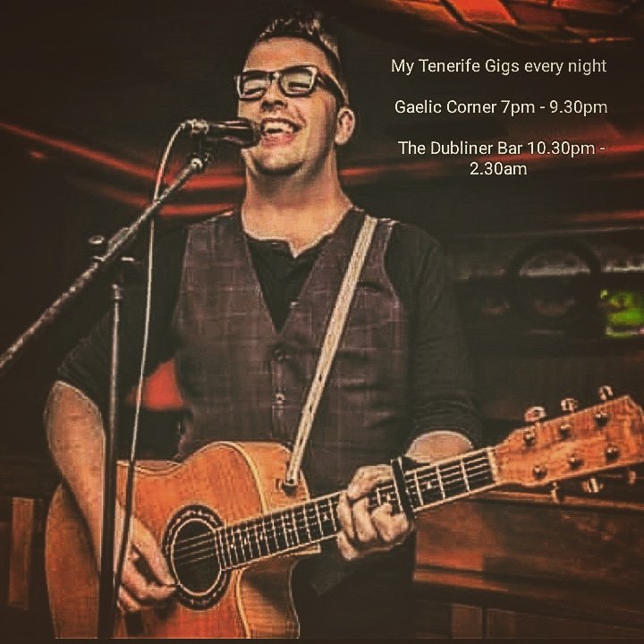 dannydarcy72's tweet photo. If you're on holidays in Tenerife and you're interested to see where I may be performing ..7 nights aweek you can choose from. #Tenerife🌴 https://t.co/y6l3J2NJdQ