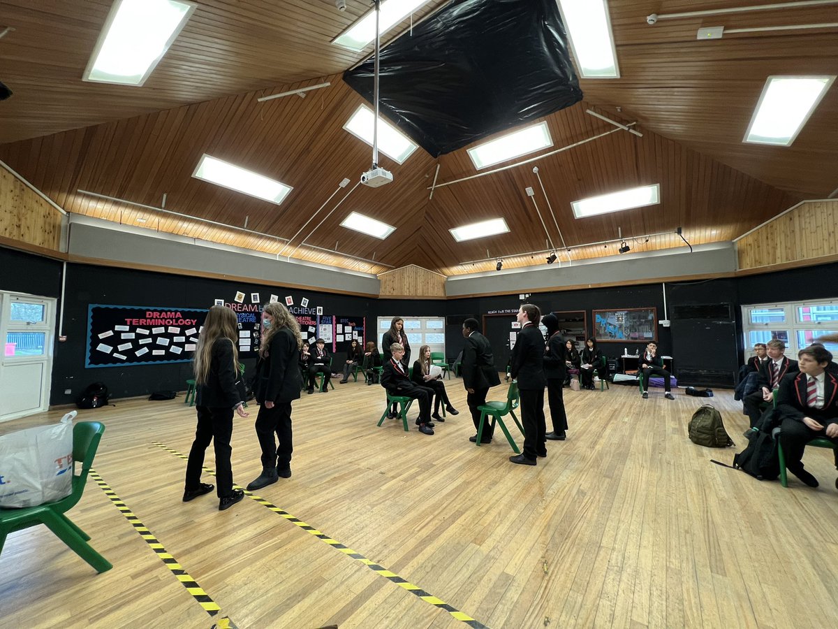 MissWallsDrama's tweet photo. I loved watching year 8’s ‘Katie Barns’ performances today. Proud of you @MissSFuller @KCABedford 👏🏻👏🏻 https://t.co/yaqESPxsDf