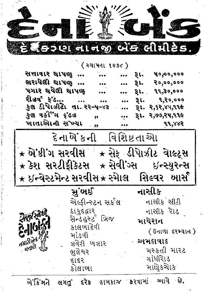 3132019 was last day of Dena Bank which was Gujarat's lead bank with Gujarati business