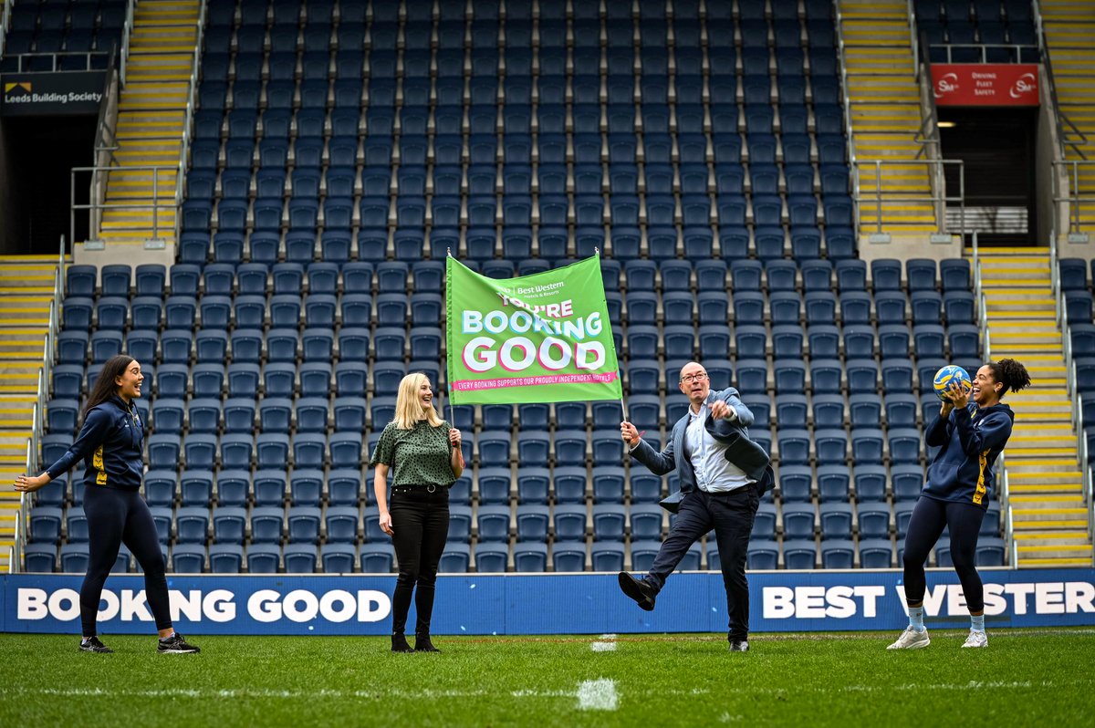 RhinosNetballSL's tweet photo. 🤝We are delighted to announce our new partnership with @BestWesternGB who have become the new official hotel partner for 2022 for our club and @leedsrhinos 

➡️ More https://t.co/D4SVHM9y6W
#bookinggood #bestwesterngb https://t.co/N88GzlWWhh