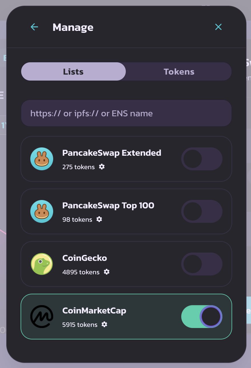 PancakeSwap 🥞 BSC on Twitter "🥞PancakeSwap has integrated