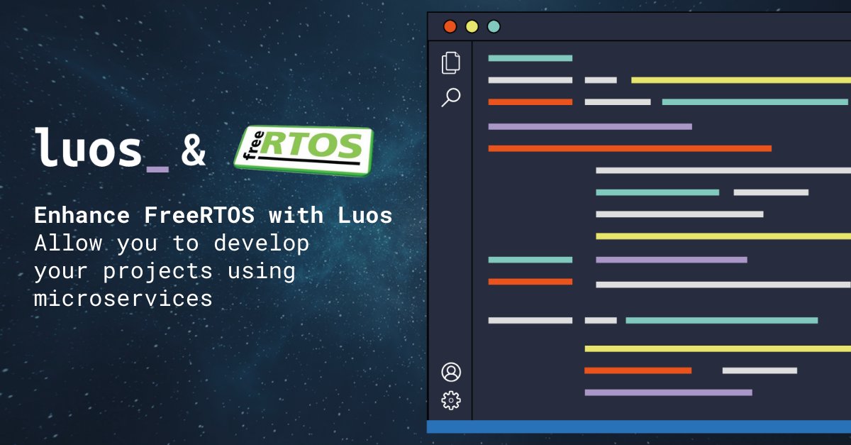 Luos_io's tweet photo. You develop your #edge or #embeddedsystems with FreeRTOS? We develop a connection with Luos to make microservices.
⏩ https://t.co/QVJKQENhNo

Discover the features of Luos without changing the way you design your system.

Luos works as an IPC between your boards.

🤝@awscloud https://t.co/AeW2VHAnBe
