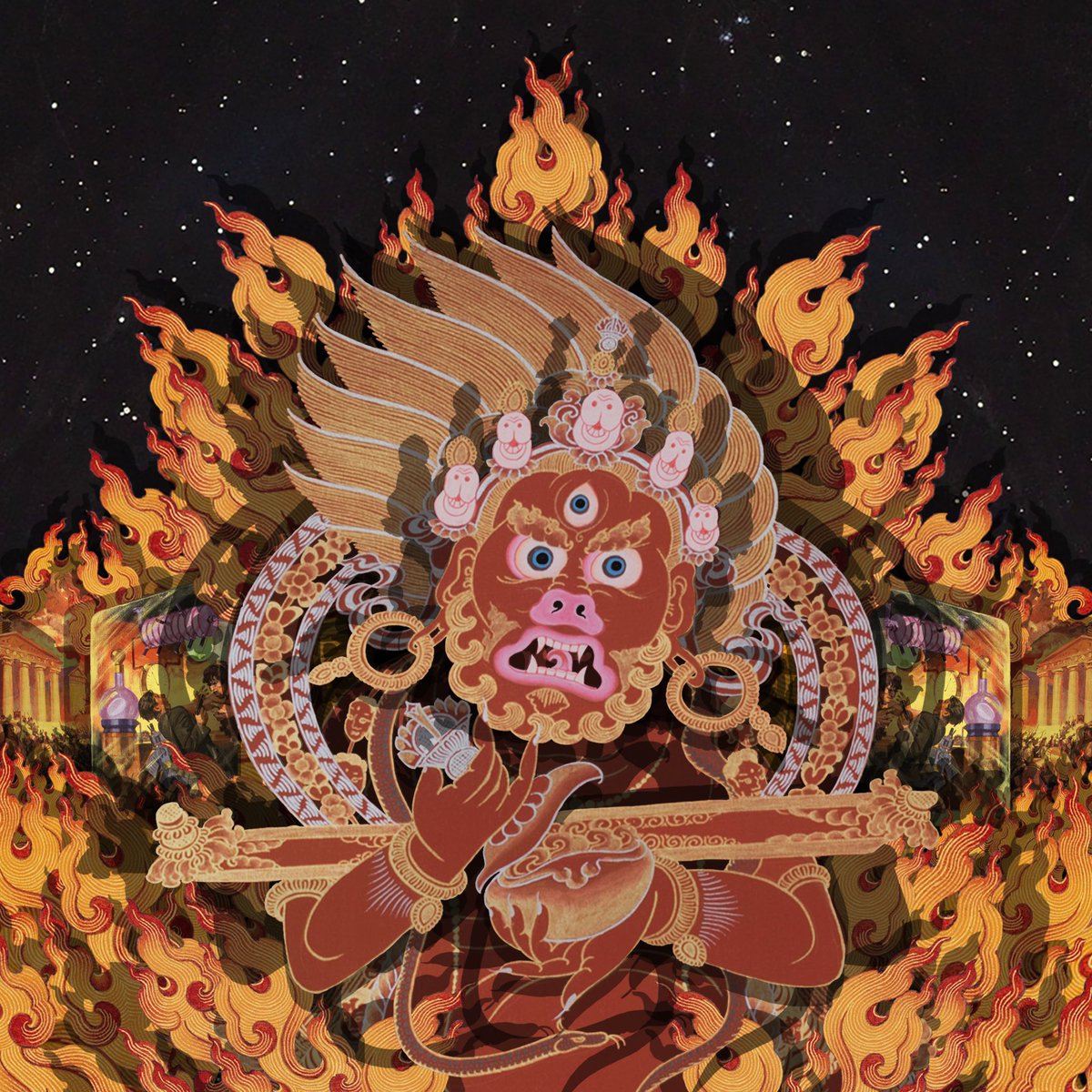 uknow224's tweet photo. Shout out to @Whaloo163 for sending me this @paperbuddha Piece 🔥🔥🔥🔥 👹😈 #Fire #AriesSeason #PB #PaperBuddah #Tezos #art #digitalArt #nft #community #Elements #Buddy #PaperBuddy https://t.co/2DYdjDnjwo