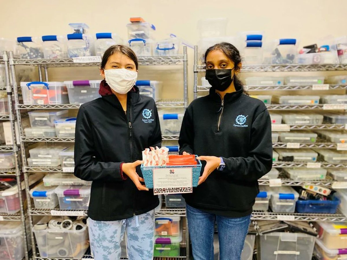 .<a href="/FRCTeams/">FIRST Robotics Competition</a> <a href="/spacecookie1868/">Space Cookies 1868 #🚀🍪</a> is expanding their award-winning 2021 FIRST Innovation Challenge project focused on menstrual equity &amp; is working to ensure menstrual products are free and easily accessible at FIRST Robotics Competition events through their program, "m.e. FIRST."