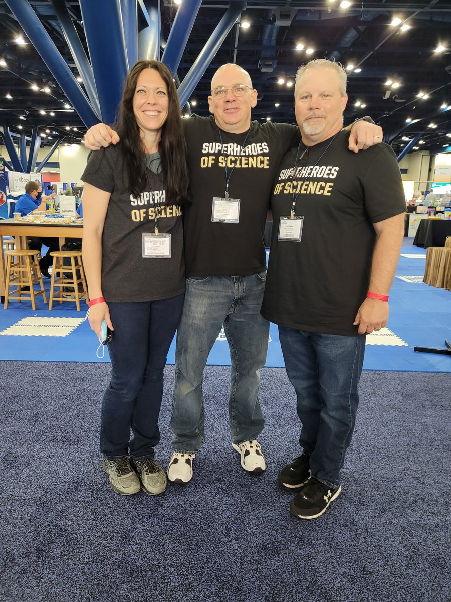 PurdueSOS's tweet photo. We are here at #NSTA22 Houston and excited to meet YOU! Stop by Booth #3230 and be ready to film your #1minScience video with us to get your FREE @PurdueSOS shirt! Bring a friend to film a video and be entered to win one of our fantastic grand prizes! #BoilerUp! https://t.co/VMqCnMAzpD