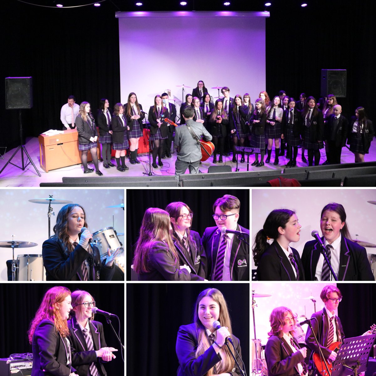 TheSuttonAC's tweet image. Our students have been busy rehearsing today for our Rock and Pop Concert taking place this evening in our Arts Theatre.  We have some amazing talent at the academy, and we are excited for them to perform in what will be our first live music event in 2 years. #SuttonRocks 🎶🎸🎤