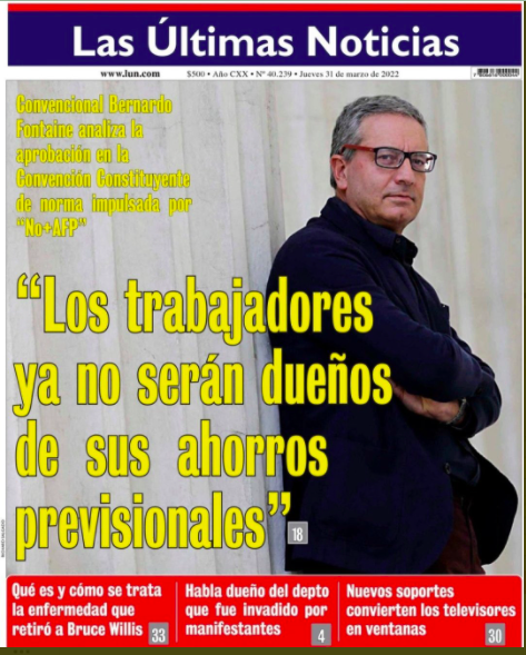 La culpa es del chancho y también del que le da el afrecho. Un diario que titula con mentiras debe responder frente a la ciudadanía.