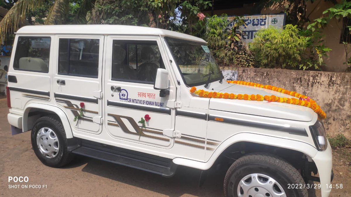 Asha_Optimist's tweet photo. Konkan Railway under its CSR activity provided Surveillance vehicle to DHO Off, Udupi, Karnataka which will help in constant vigilance for mitigating public health threat investigations, containment measures for emerging &amp; re-emerging infections of Malaria,  Dengue etc. @dcudupi https://t.co/hoHg4tPtyc