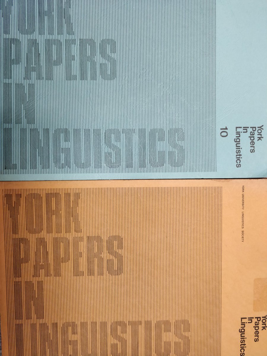 YorkLingPapers's tweet photo. We've been updating our digital collection! #ThrowbackThursday YPL1 issues 2 and 10 are now on our website: https://t.co/8cSWi1YhnO https://t.co/JqRd9rFTrO