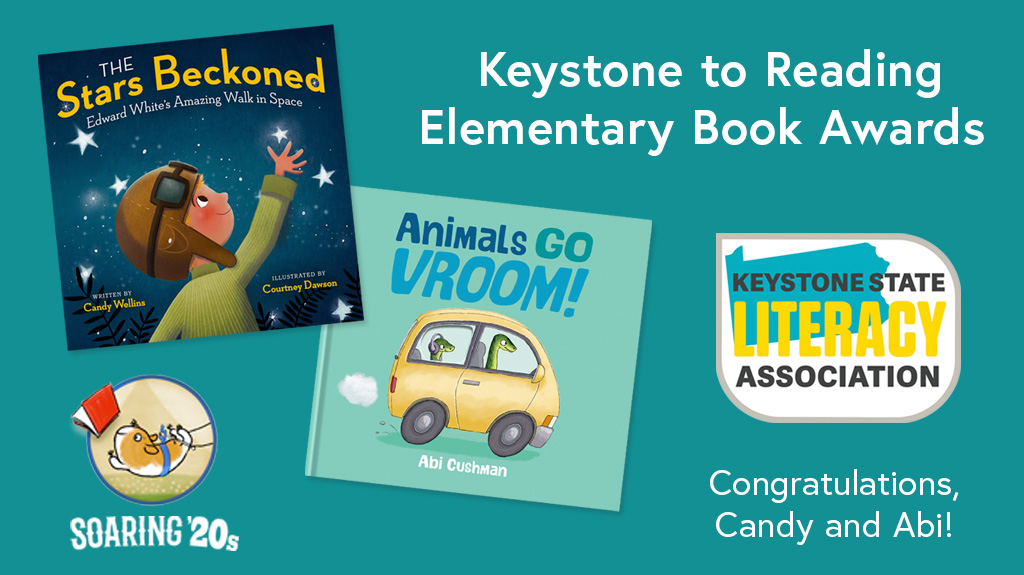 Soaring20sPB's tweet image. So proud of @Soaring20sPB folks @candy_wellins and @AbiCushman! Thanks to @KeystoneReading for recognizing their excellent work! 🏆📚🥳👏🏻🎉
