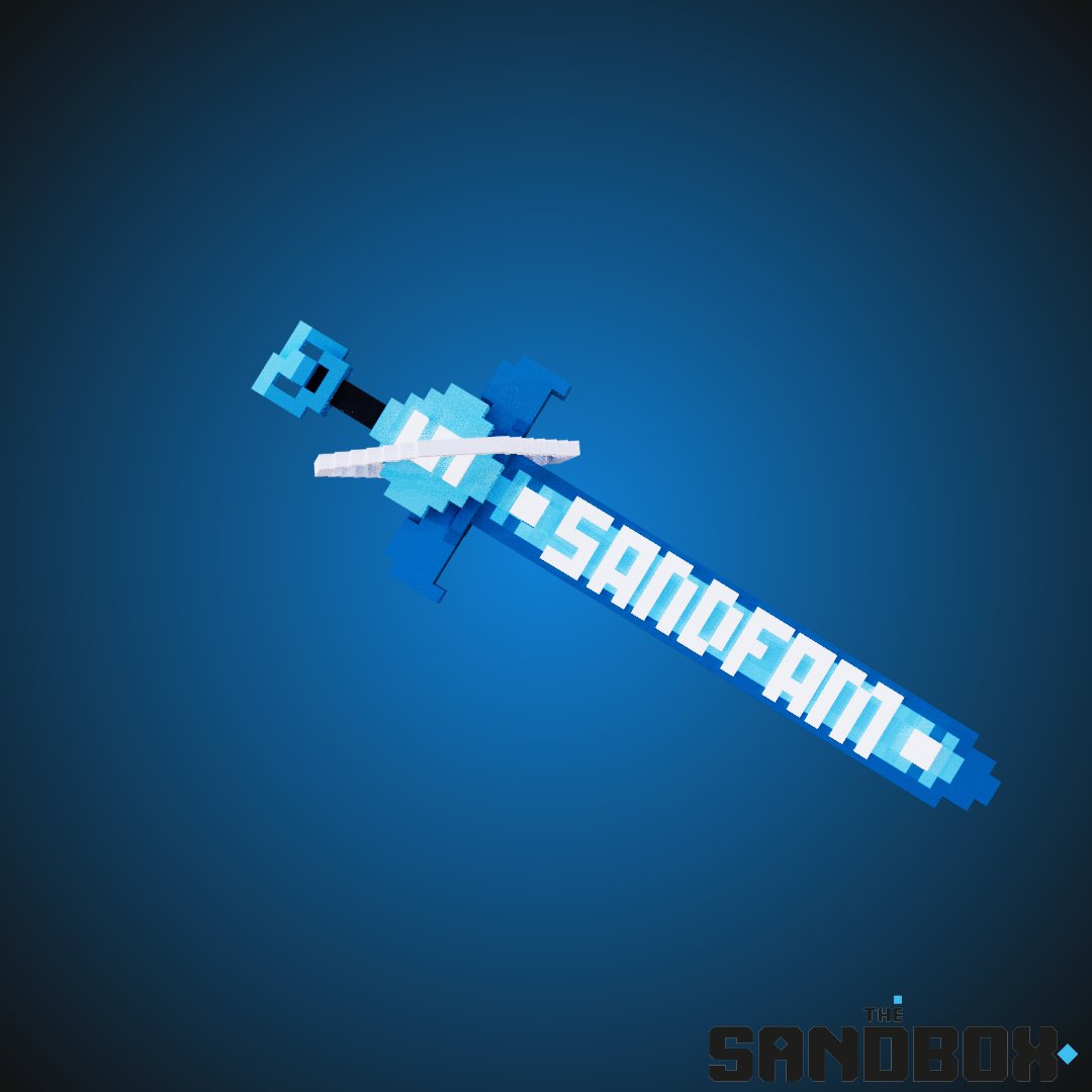 MaxiedotVox's tweet photo. #Sandfam is trending in our Commuinty @TheSandboxGame Alpha Finale.   Please like, follow and retweet.  One person will be picked and random to win a #SandFam Sword. https://t.co/n7kNSlT49z