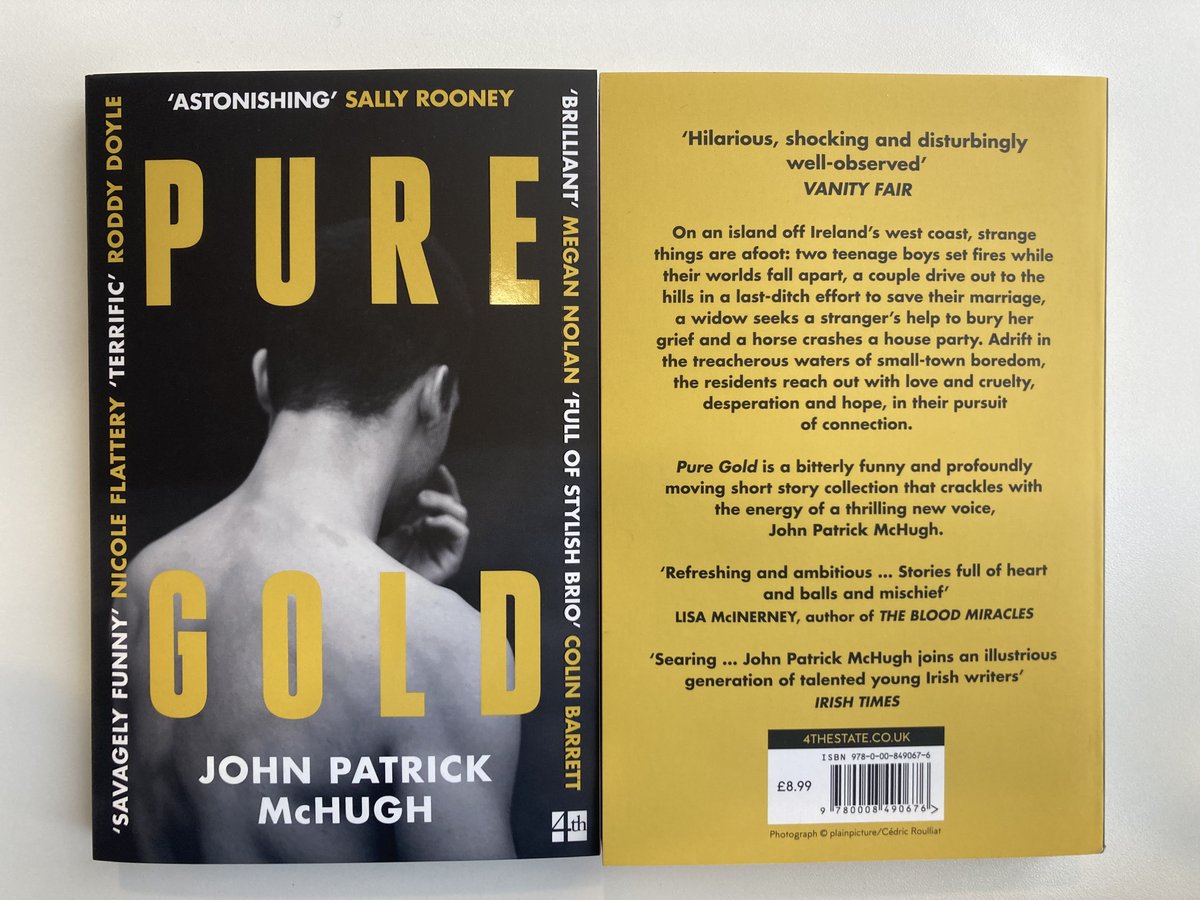 johnpamchugh's tweet photo. paperback of Pure Gold will look like this. thank you to everyone who has read it so far -- it is nicest feeling.
out May 12th in all very good bookshops and if you pick up a copy, I really hope you enjoy. 🙏🖤 https://t.co/kvE7NTGpFj