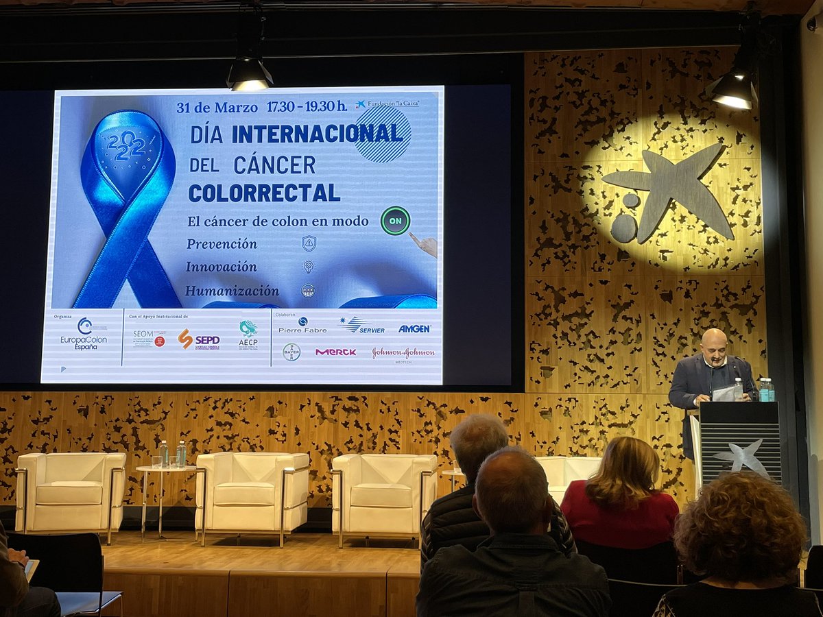 crisferrers's tweet photo. Conmemoracion del dia internacional del cancer colorrectal: prevención, innovación y humanización @europacolon_es @BayerEspana https://t.co/7cjeYDj3mj