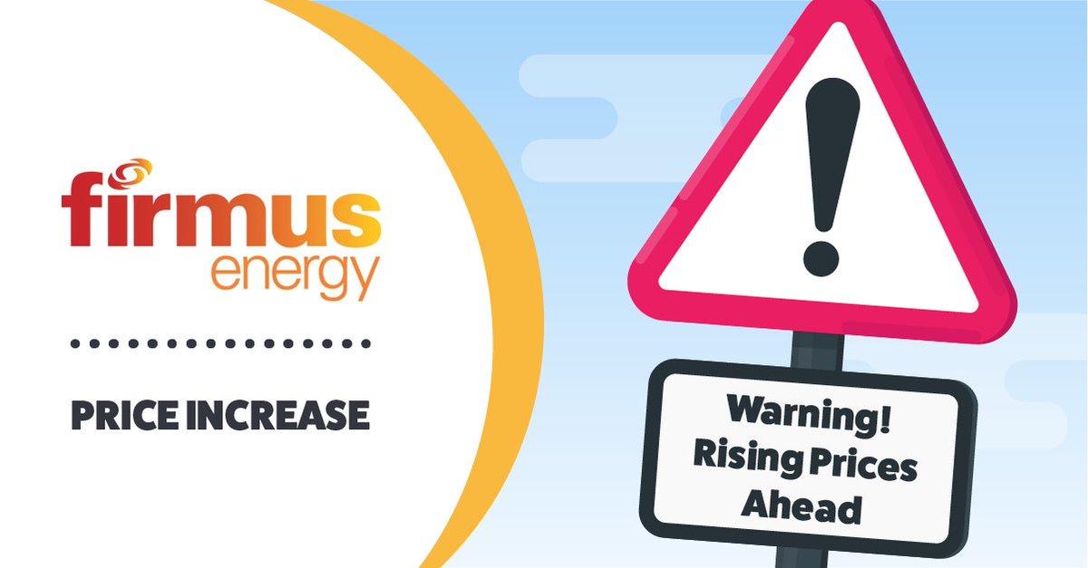 A 2nd price increase this year for customers of Firmus Energy in the Tens Towns network. A 16.31% increase will kick in from 3rd May.

This is the 5th price increase since April 2021 which has pushed bills up by 141% or over £1000.

See our blog for more bit.ly/3x9aCEb