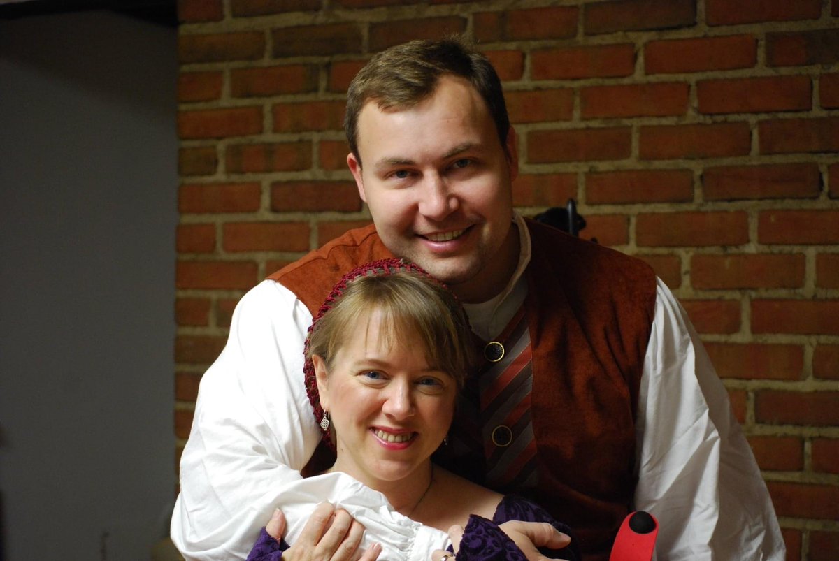 fest_central's tweet photo. So many of our friends and colleagues are working on this production! Here are another 2 of my favorite people! Laura and Mike Waldhier! 2 Fallout performances to go 12:30pm &amp; 7:30pm today. https://t.co/RIAZM4uXQn https://t.co/lpUUZRW18I