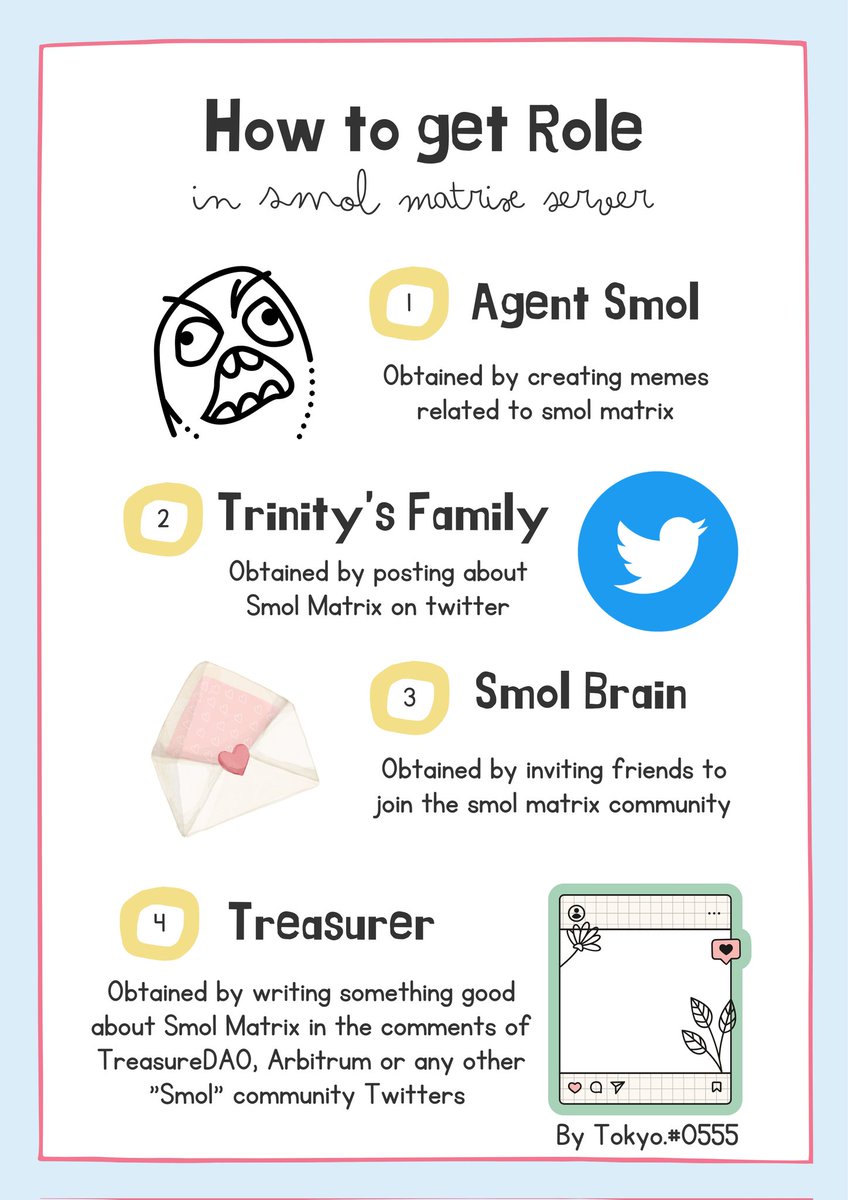 obafolahan___'s tweet photo. #smolmatrix
Smolmatrix is going to be the next 1000× gem🔥, join this strong community based project while it's still early.
Invite your friends and family to be part of Smolmatrix before it goes to the moon🚀🚀
https://t.co/luQqEPCOqQ https://t.co/j0bgFIKZUk