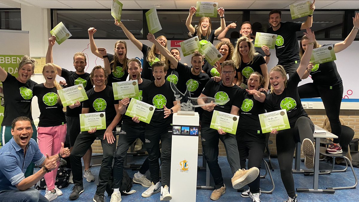 🤩👊Volle bak en alle felicitaties voor de docenten van ROC @Landstede in Zwolle! Veel succes allemaal! #BOS #BuurtOnderwijsSport #Sport #Bewegen