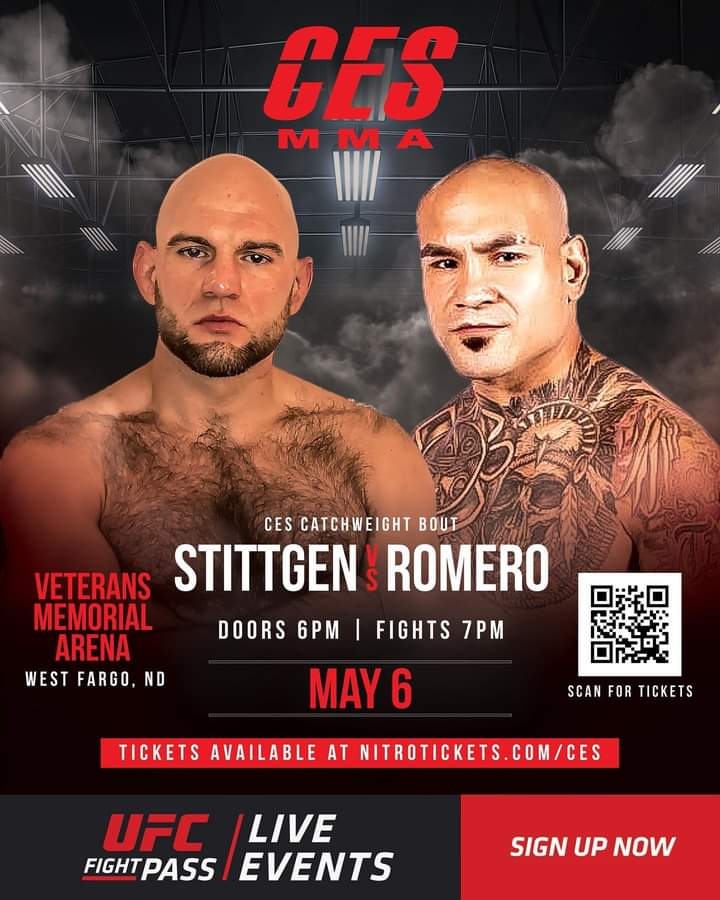 Neighbor's BBQ is proud to sponsor an Iron Range MMA legend!  Head out and support Tat "Mean Bean" Romero in his final fight of his storied career!!  Good luck on May 6th in North Dakota!!!