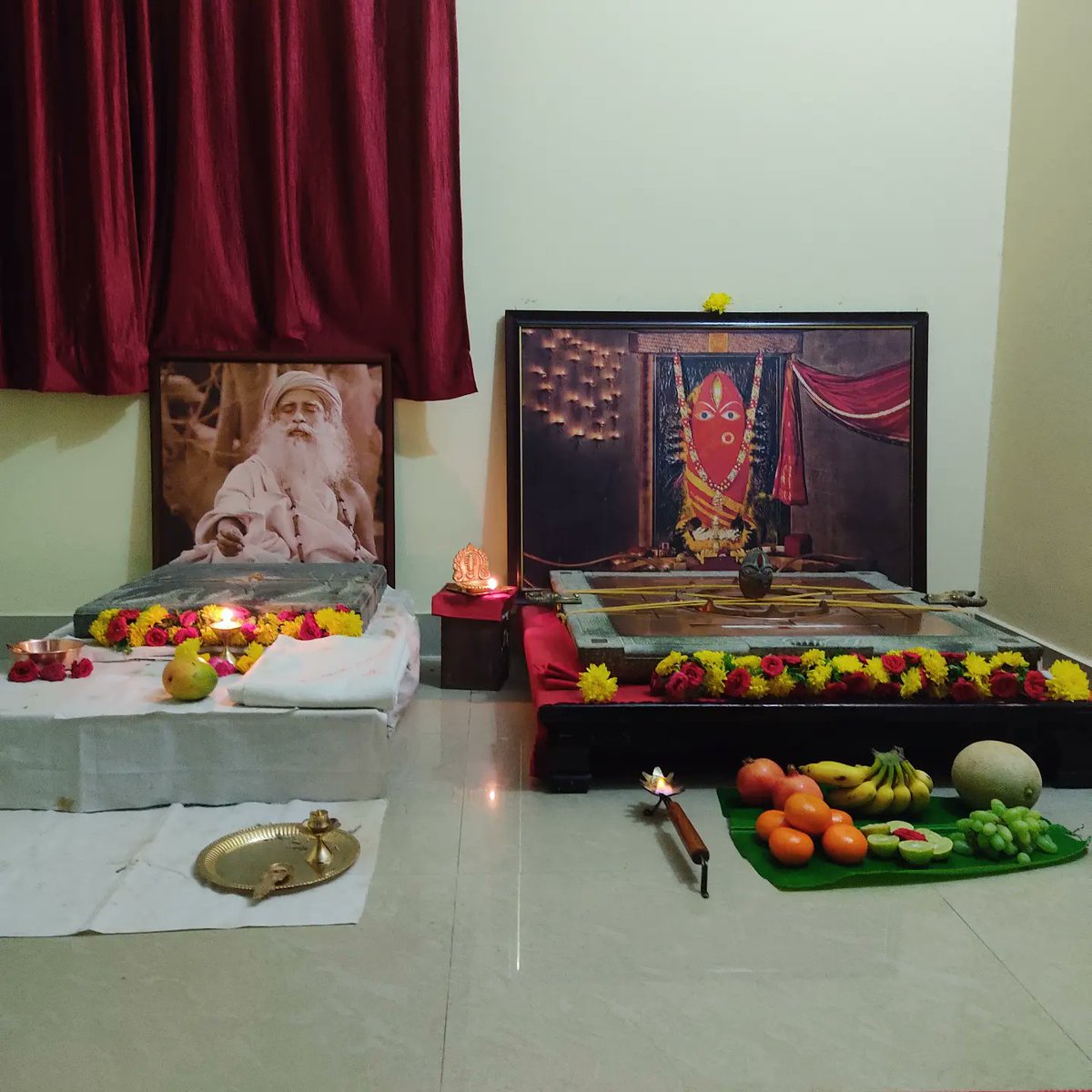 TejasweeVinod's tweet photo. Today's Amavasya Pooja 🙏🏻
Last Amavasya Pooja of #plava Lunar Year🙂 with Devi❤️
#devipooja #lingabhairavidevi #lingabhairavipooja #lingabhairaviyantra #avighnayantra #amavasyapooja #sannidhipooja https://t.co/1qPOcTComQ