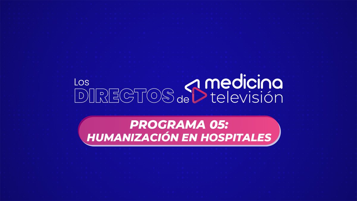 Medicina_TV's tweet photo. La #humanización de la atención sanitaria es el principal objetivo del Área de Hospitales de Medicina Televisión
Por eso, dedicamos #LosDirectos de hoy a hablar sobre este tema con @hipatia65 y Luis Mosquera, de @CarburosMedica 👉 https://t.co/EG48CYW7Yt
https://t.co/CaCq8nF5Cb https://t.co/LzbuBsn6v7