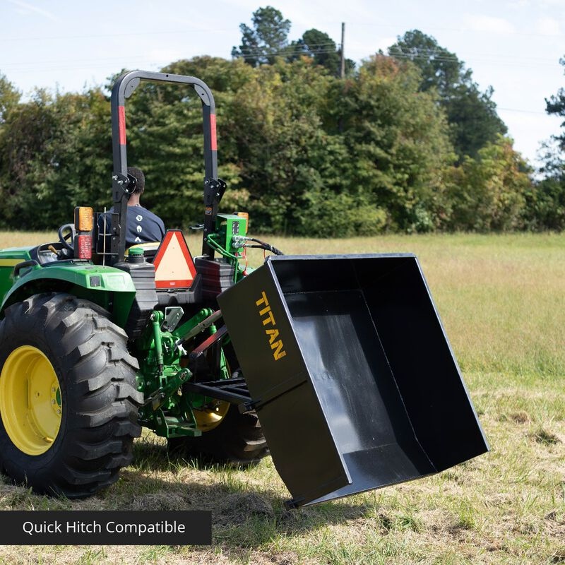 RuralisticCo's tweet image. Titan Attachments - Hydraulic Dump Box for 3 Point  - Great for transporting material and tools, connects to your tractors quick hitch and hydraulics.

ruralistic.co/titan-attachme…

#TitanAttachments
#DumpBox
#materialhandeling
#AcreageLiving
#Ruralistic