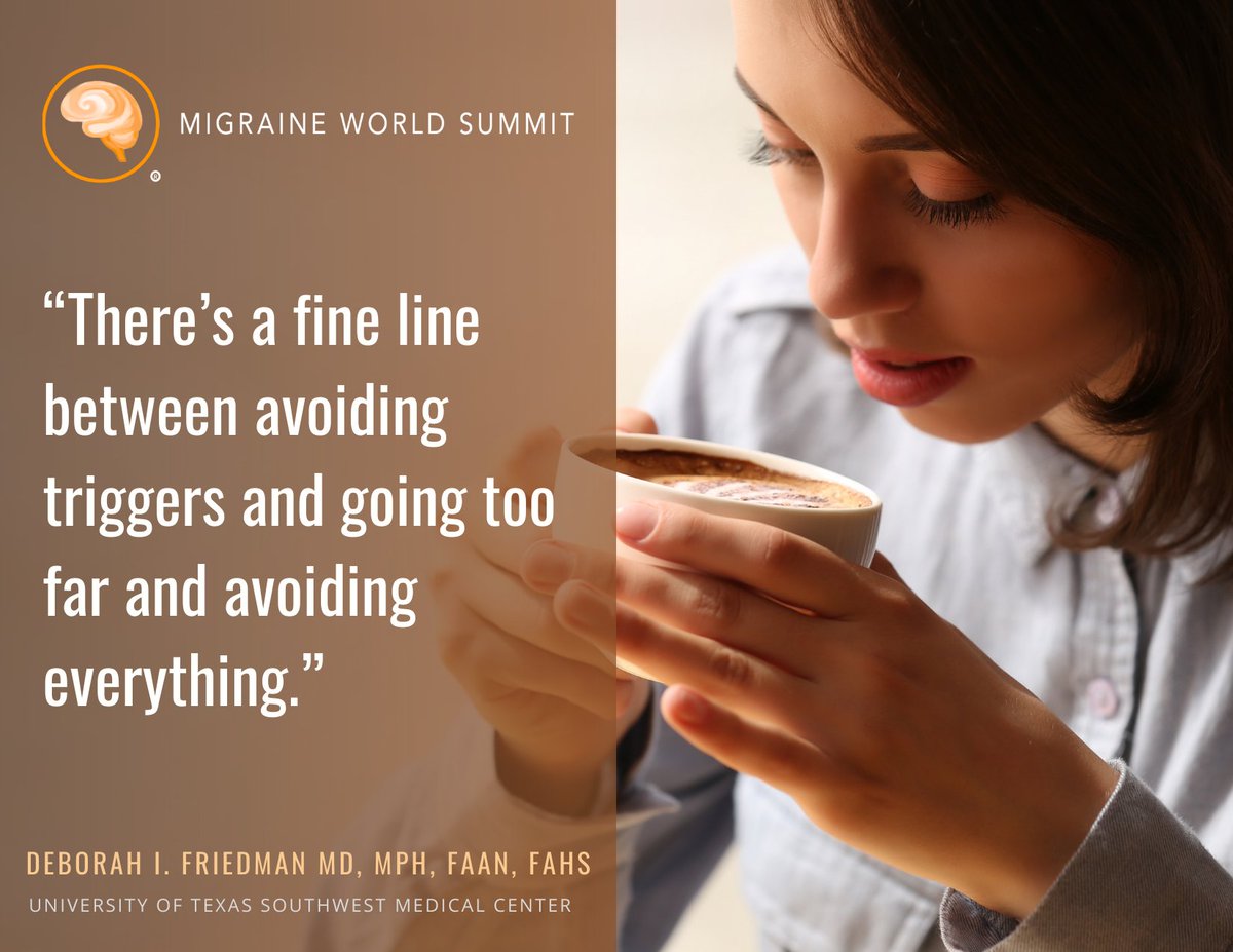 MigraineSummit's tweet photo. "Trigger tyranny" sets in when we avoid all possible sources of joy trying to prevent a #Migraine attack. 

This is no way to live. Your happiness is your health, too. 

How do you find balance between avoiding triggers and restricting your life too much?

#MigraineAwareness https://t.co/3wa0m1ryie