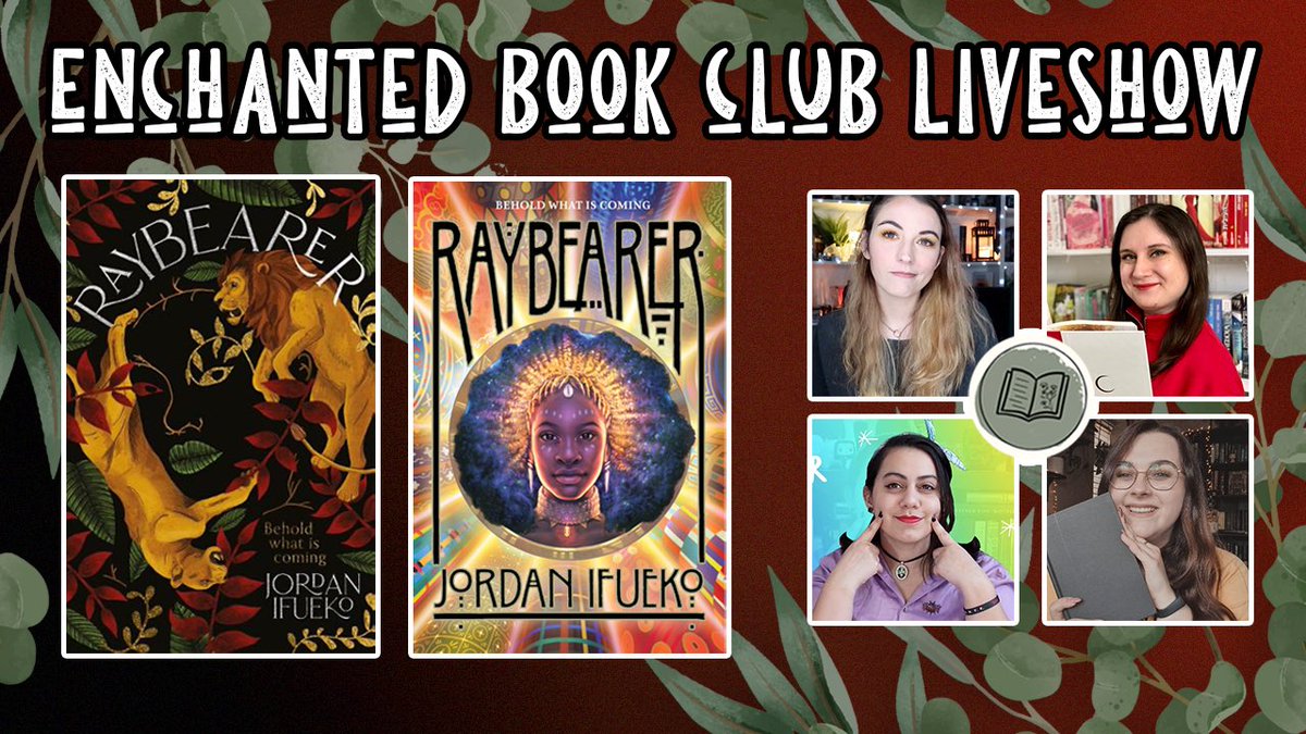 EnchantedBookc's tweet image. 🦁 RAYBEARER LIVE SHOW 🦁

Join us next week for our Raybearer live show!
We’ll be discussing our March monthly pick, Raybearer by Jordan Ifueko 
✨ Tuesday April 5th, 5pm GMT 

⬇️ SET A REMINDER ⬇️
youtube.com/watch?v=507w48…