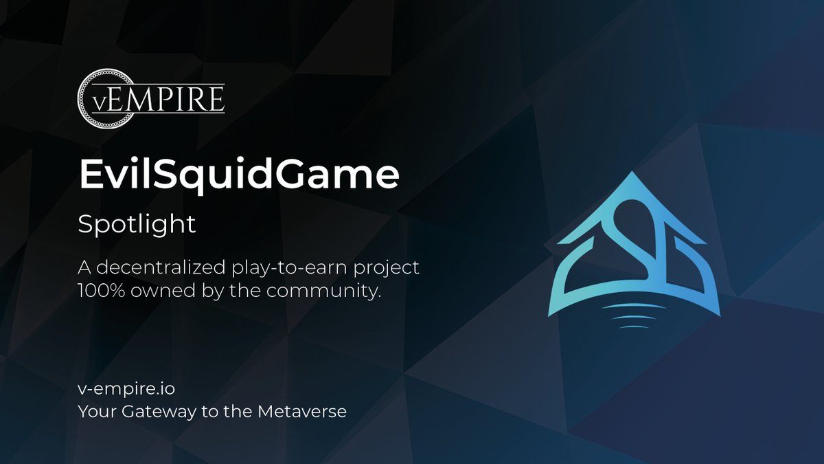 VEMPHorizon's tweet photo. Investment Spotlight! 💰💡

@evilsquidbsc is a Metaverse project on the BNB chain that wants to introduce a series of play-to-earn games, NFT projects and a DAO to the BNB community.

Check out our brand new investment spotlight on ESG now! 📊

👉 https://t.co/wmFKqldX0l https://t.co/Msmuu1Q5Sy