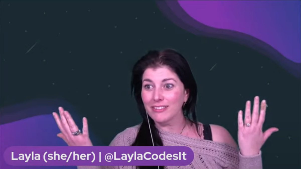 stevetalkscode's tweet photo. @csharpfritz @LaylaCodesIt What? No code? #dotnetbeyond https://t.co/8U4fbPGd0f