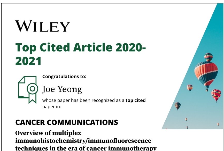 JoeYeong's tweet photo. Thanks to the multiplex IHC/IF and spatial tech colleagues and friends. @wileyinresearch @sitcancer @BernardAFox @HSaterMD @JaimeRo41322792 @MikeSurace @carlobifulco @JeromeGalon @immunoatlas @astar_research @mysgh @singhealth @dukenus #JEDIcouncil4mIFIHC https://t.co/LTVxyHD3s2