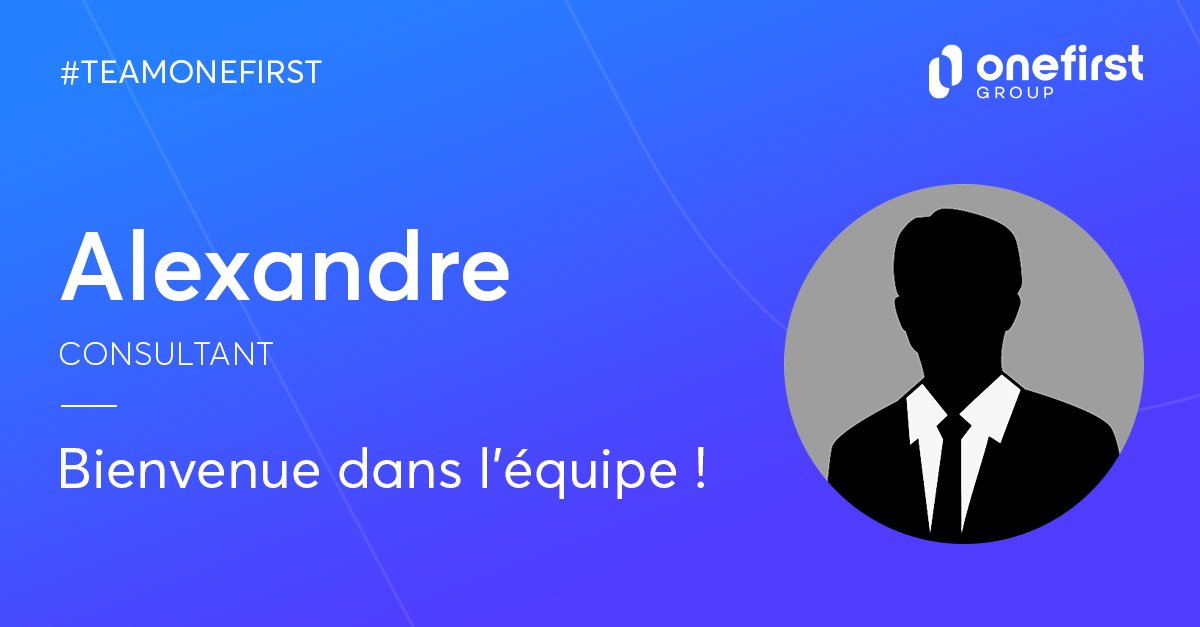 Onefirst_Group's tweet photo. 🙋🏼‍♀️ 🙋🏾‍♂️ [WELCOME] Bienvenue à Alexandre, qui rejoint la #TeamOnefirst en tant que consultant #SAP et qui commence une mission chez un de nos clients du secteur du #luxe ! Nous sommes ravis de l'accueillir dans notre activité #Conseil ! https://t.co/zWaxDssYlW