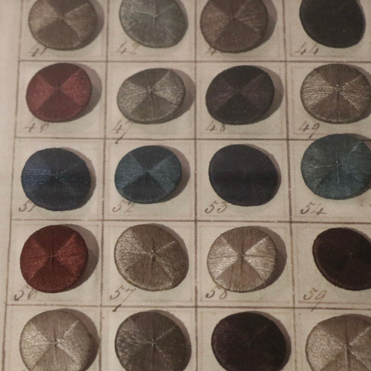 silkmuseummacc's tweet photo. Later silk production became more common in Macclesfield as the area industrialised, but our #SilkTown reputation can be traced back to buttons like this! #TextileThursday https://t.co/xzj7Ct6A4f