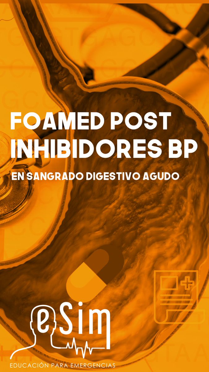¿Cuál es el rol de los inhibidores de bomba de protones en el sangrado digestivo alto agudo?
Nuestro #FOAMedPost de hoy…
instagram.com/p/Cbxh_ziuflx/…
#FOAMed #FOAMes #eSIM