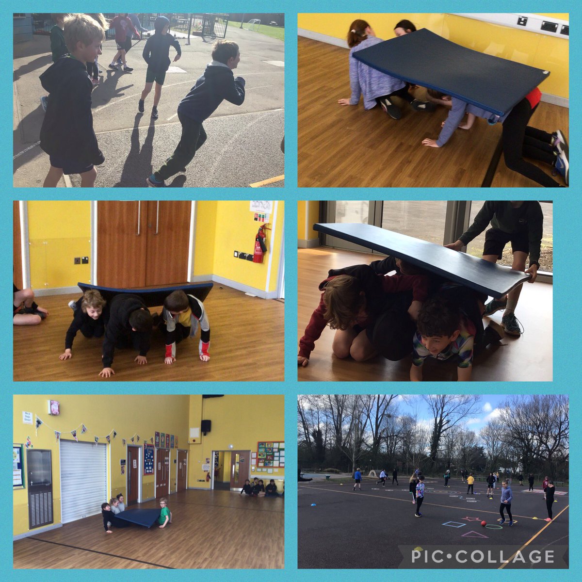 Y4Raglan's tweet photo. Another great team building activity session this morning, developing communication skills and supporting each other to achieve. https://t.co/0fLRu86wHV