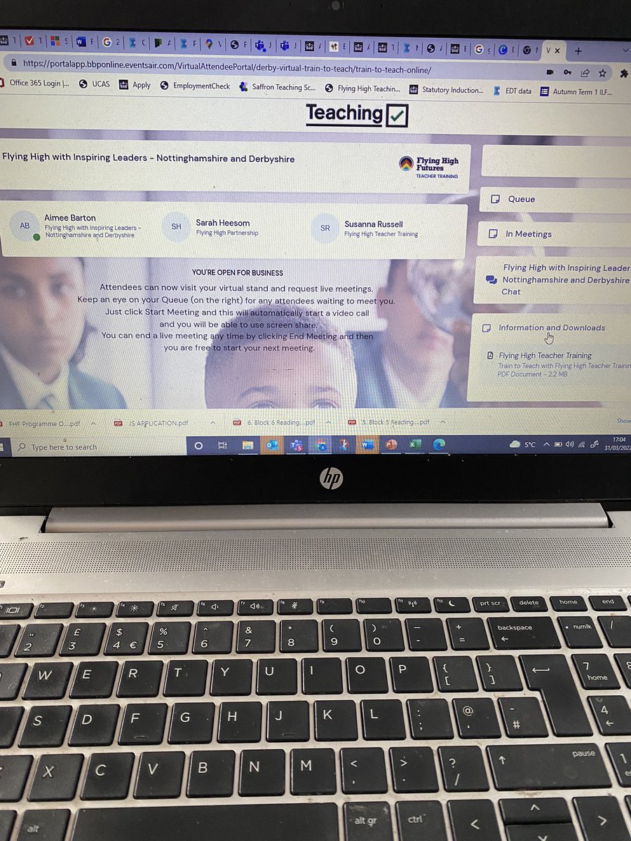 Looking forward to chatting to aspirant teachers tonight at Derby Get Into Teaching. Come and hear how <a href="/FHteachtraining/">Flying High Teacher Training</a> programme working across the East Midlands can help you into the best career in the Universe!