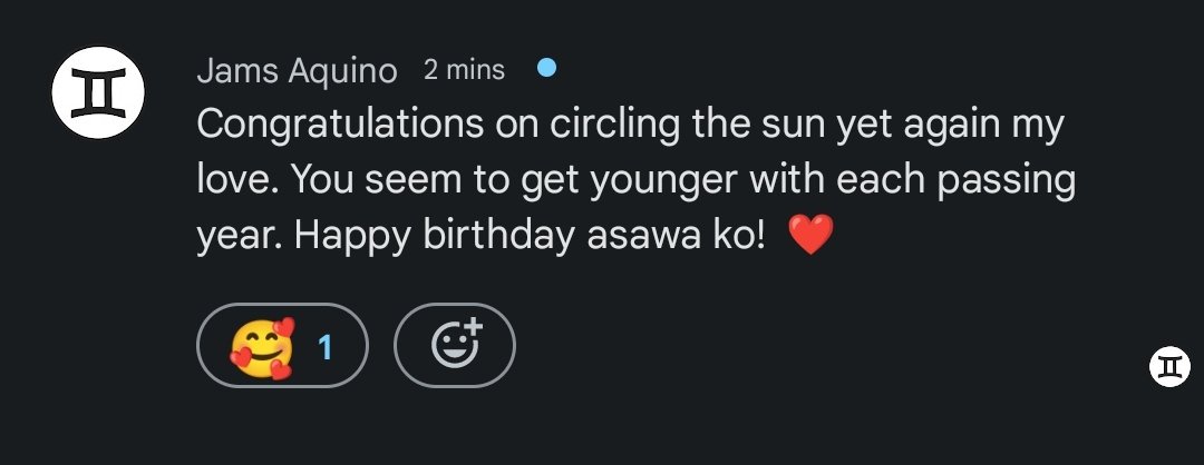 sottosamss's tweet photo. agang buladas WAHAHAHAHA pero mesakit kung bagya brain cells keng greeting mu 🤣

Thank you always, my love 🥰❤️ https://t.co/Molg2eDYTX