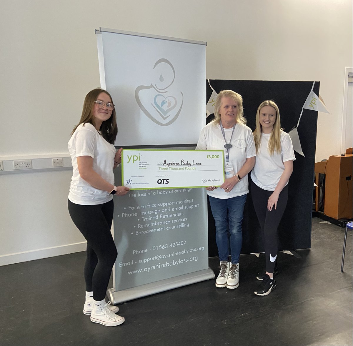 KyleAcad's tweet photo. A fantastic @ypi_scotland  final today.  Well done to all our finalists and congratulations to Ruby and Lucy who won £3000 for @AyrshireBaby @TWF_Scotland https://t.co/r3nCBMQKft